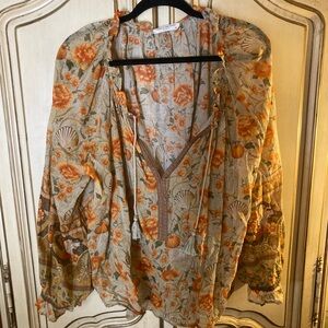 Spell and the gypsy 100% cotton top shells and mermaids xxl